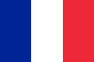 Franse woorden - vlag Frankrijk